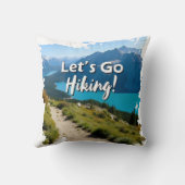 山湖ハイキングしよう クッション (裏面)