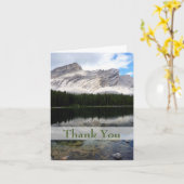 山湖感謝カード カード (黄色い花)