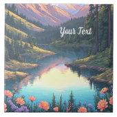 山湖 タイル (正面)