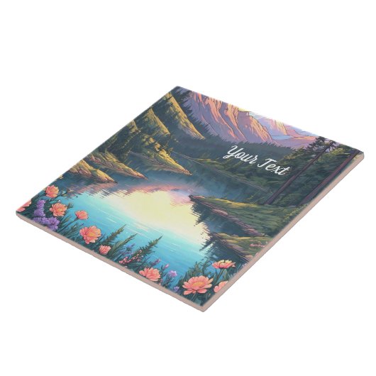 山湖 タイル (側面)