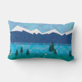 山湖 ランバークッション (裏面)