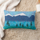 山湖 ランバークッション (ブランケット)