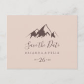 山澄ん国の水平保存日付 ポストカード (正面)