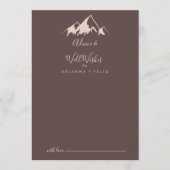 山澄ん国の結婚式 アドバイスカード (正面)