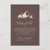 山澄ん国の結婚式 エンクロージャーカード (正面)