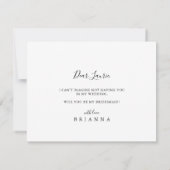 山澄ん国の花嫁の提案 ノートカード (裏面)