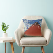 山澄ん富士（赤富士）（北斎） クッション (椅子)