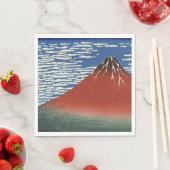 山澄ん富士（赤富士）（北斎） スタンダードランチョンナプキン (インサイチュ)