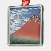 山澄ん富士（赤富士）（北斎） メタルオーナメント (左)