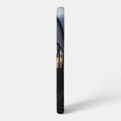 山火事の上のサンセット Samsung スマートフォンケース Galaxyケース (左側面)