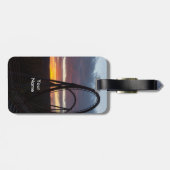 山火事の日の入り ラゲッジタグ (裏面横)