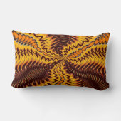 山火事の枕 ランバークッション (裏面)