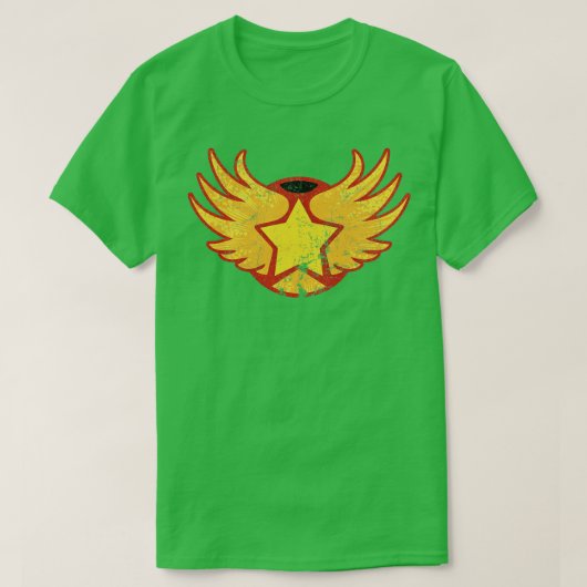 山火事動揺して Tシャツ (デザイン正面)
