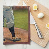 山火事Schulte、シカゴカブス1911年 キッチンタオル (四つ折り)