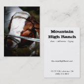 山牧場名刺 名刺 (正面/裏面)