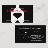 山犬訓練  名刺 (正面/裏面)