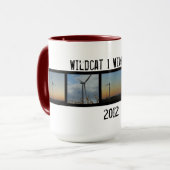 山猫Iの日没のタービン マグカップ (正面左)