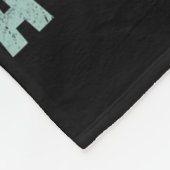 山獅子おもしろいを殺したことはないが窒息する フリースブランケット (角)