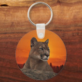 山獅子日没 キーホルダー (正面)