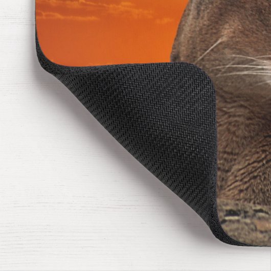 山獅子日没 マウスパッド (コーナー)