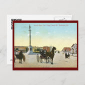 山王室のアヴェ、ボルチモアヴィンテージ ポストカード (正面/裏面)