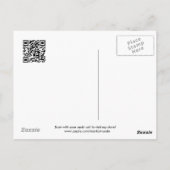 山王室のアヴェ、ボルチモアヴィンテージ ポストカード (裏面)