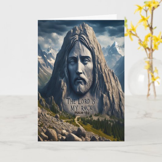 山王陛下は我が岩なり カード (黄色い花)