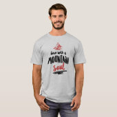 山生まれの魂 Tシャツ (正面フル)