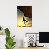 山登りの美しい景色 ポスター (ホームオフィス)