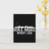 山登りをもっと、悩みはもっと少なく。登山のトレイル用の引用 カード (黄色い花)