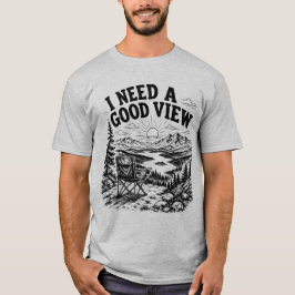 山登り冒険ギフト自然愛好家 Tシャツ