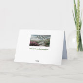 山登り案内カード カード (裏面)