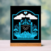 山登り記念品 アクリルサイン (ニュートラル)