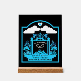 山登り記念品 アクリルサイン