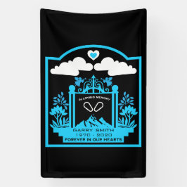 山登り記念品 横断幕