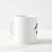 山登り コーヒーマグカップ (正面左)
