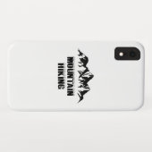 山登り Case-Mate iPhoneケース (裏面(横))