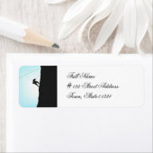 山登山の宛名ラベル ラベル (インサイチュ)