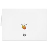 山白熱［赤熱］光を放つの水彩風景 (裏面横)