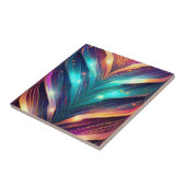 山白熱［赤熱］光を放つ形 タイル (側面)