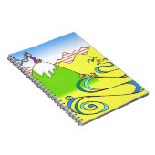 山瞑想漫画スパイラルノート ノートブック (右側)