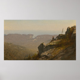 山砂漠 – サンフォードジフォードファインアートポスター ポスター