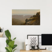 山砂漠 – サンフォードジフォードファインアートポスター ポスター (ホームオフィス)