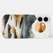 山禅サークルフォンケース Case-Mate iPhoneケース (裏面 (横))