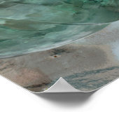 山積みガラス魚釣り ポスター (角)