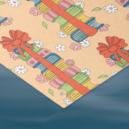 山積み和文様レトロティッシュペーパー 薄葉紙