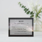 山空ウェディング返信 インビテーションポストカード (スタンド正面)