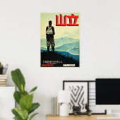 山立山日本ヴィンテージ旅行ポスター ポスター (ホームオフィス)