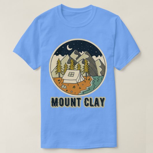 山粘土 Tシャツ (デザイン正面)
