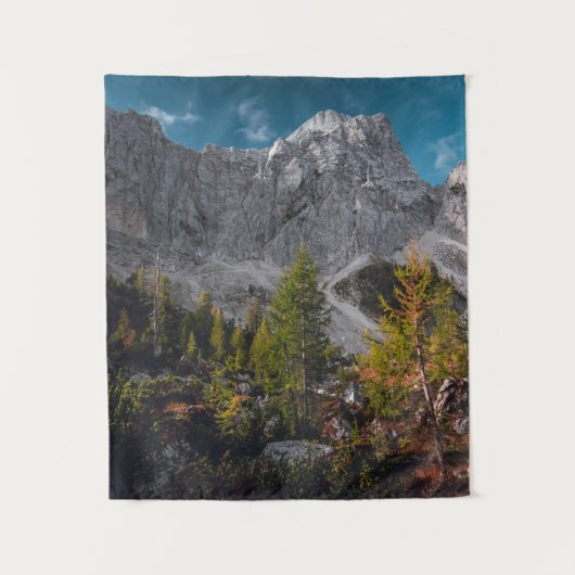 山素晴らし下の秋の景色 タペストリー (正面)